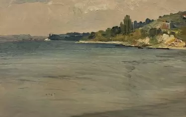  Пейзаж на Атанас Михов.