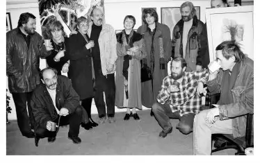  Откриване на изложбата "Дървото", 16 декември 1999.