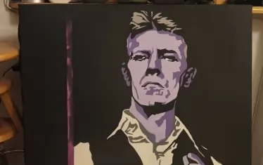  Портретът на Дейвид Боуи