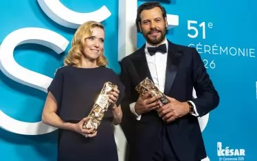 Лоран Лафит и Леа Дрюкер бяха обявени за най-добри френски актьори на изминалата година.