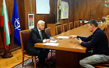  Вътрешният министър и кметът на Бистрица