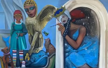  Приказни персонажи от сънищата на художничката