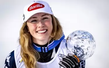Микаела Шифрин сияе на пистата в Лилехамер със своята 9-а Световна купа в слалома.