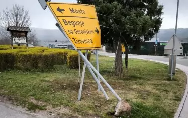 Буря със скорост 120 км/ч удари Хърватия и Словения