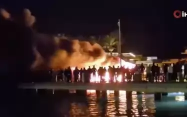 7 луксозни яхти за поне 100 млн. евро изгоряха в Бодрум