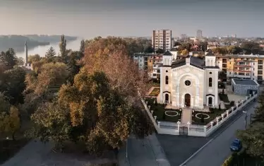  Възстановената Голяма синагога на Видин.