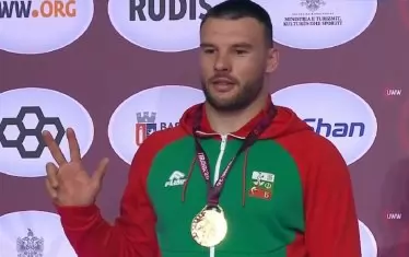 Кирил Милов отново е най-силният борец в Европа