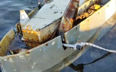 Боен морски дрон с 4 снаряда беше открит в Синеморец