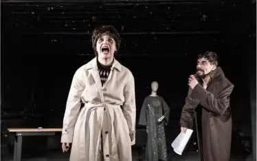  Боряна Йовчева и Ованес Торосян като актриса и режисьор.