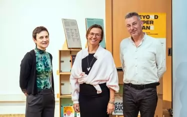  Екипът на Чешки център - София.