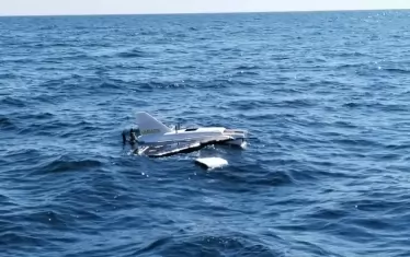 Двигател на ПВО ракета изплува на плажа в Слънчев бряг