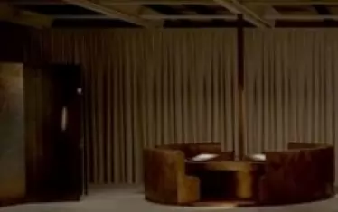  Фрагмент от интериора на нашия павилион във Венеция.