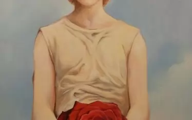 "Ангелът и розата", Веселин Чакъров, фрагмент.