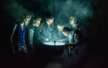 Сцена от "Бурята" на Виктор Бодо.