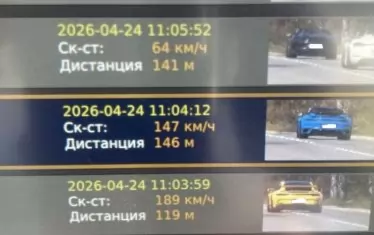 МВР издебна и засне няколко поршета да летят през Велинград