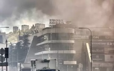 На жителите на руски град на Черно море 
е препоръчано да не излизат навън