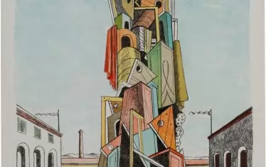  Джорджо де Кирико (1888-1978), "Трофеят", 1970.