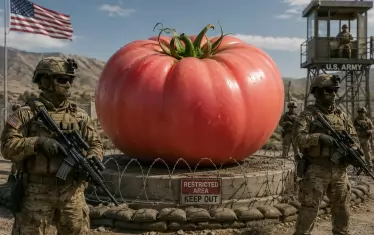 Тръмп изпраща военни в защита на розовия домат, шкембе чорбата и киселото мляко