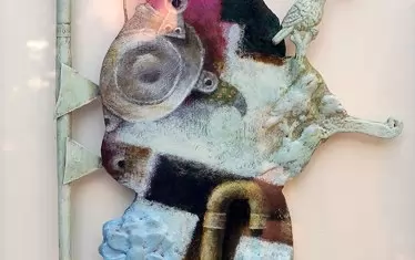 "Портрет III", смесена техника