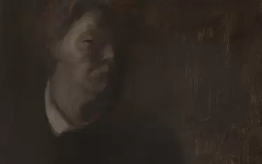  "Автопортрет", маслени бои, платно.