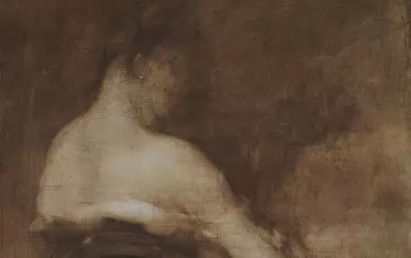  "Жена с корсет", 1897.