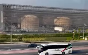 Метални щитове пазят резервоарите за гориво в Емирствата