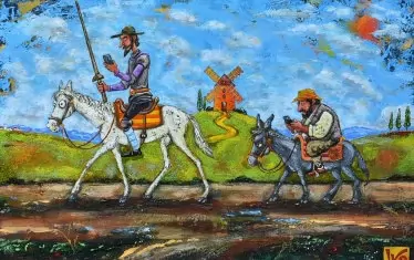  Ивайло Георгиев, "Дон Кихот и Санчо - нови времена"