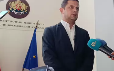Началникът на сектор „Противодействие на икономическата престъпност“ в ОДМВР-Кърджали главен инспектор Радослав Узунов