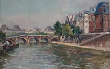  "Париж, мост на Сена", 1965.