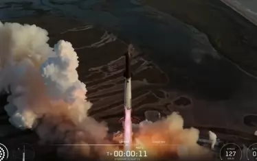 "Starship" завърши първия си орбитален тест