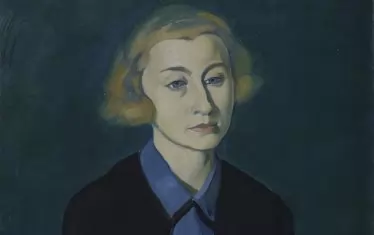 Кирил Цонев, "Портрет на П. Е.", 1928.