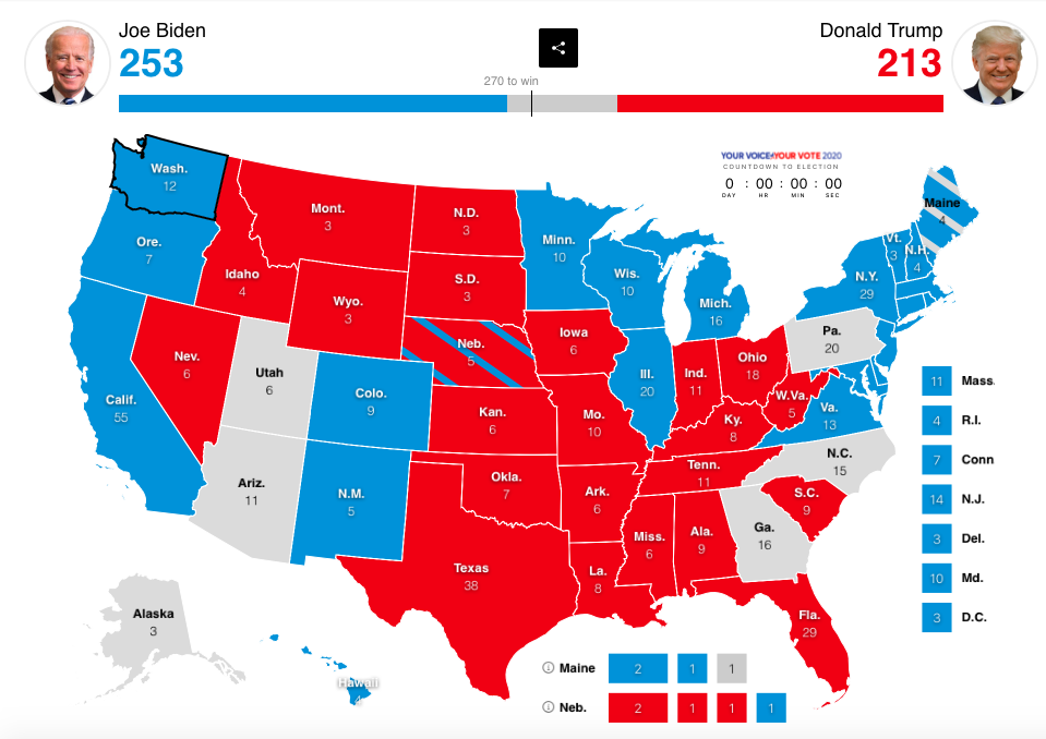 Карта голосования США 2020. Карта выборов США 2020. Карта голосования выборы президента США 2020. Президентские выборы в США 2020 года на карте.