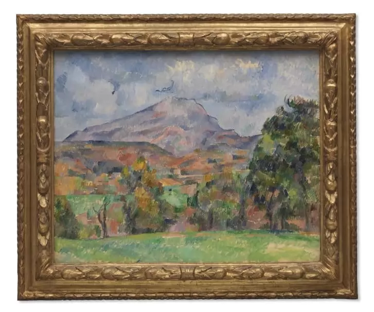 "Планината Сен-Виктоар", рисувана от Сезан през 1888-1890 г.