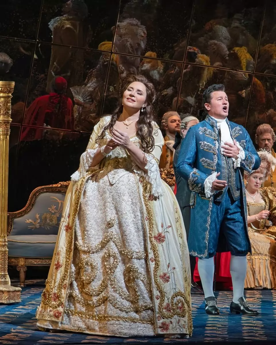 Соня Йончева и Пьотр Бечала в снощната премиера.